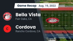 Recap: Bella Vista  vs. Cordova  2022