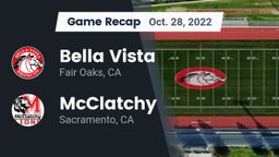 Recap: Bella Vista  vs. McClatchy  2022