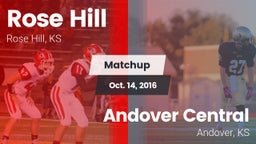 Matchup: Rose Hill High vs. Andover Central  2016