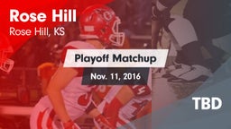 Matchup: Rose Hill High vs. TBD 2016