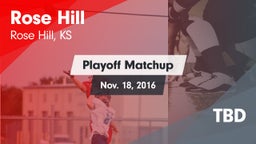 Matchup: Rose Hill High vs. TBD 2016