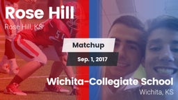 Matchup: Rose Hill High vs. Wichita-Collegiate School  2017