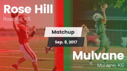 Matchup: Rose Hill High vs. Mulvane  2017