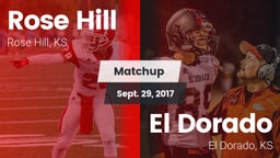 Matchup: Rose Hill High vs. El Dorado  2017