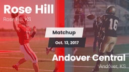 Matchup: Rose Hill High vs. Andover Central  2017