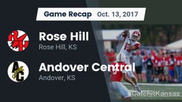Recap: Rose Hill  vs. Andover Central  2017