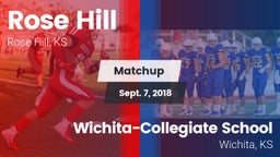 Matchup: Rose Hill High vs. Wichita-Collegiate School  2018