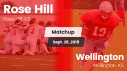 Matchup: Rose Hill High vs. Wellington  2018