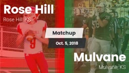 Matchup: Rose Hill High vs. Mulvane  2018