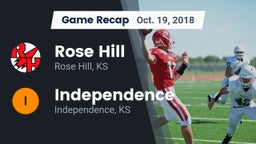 Recap: Rose Hill  vs. Independence  2018