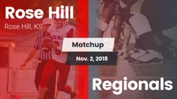 Matchup: Rose Hill High vs. Regionals 2018