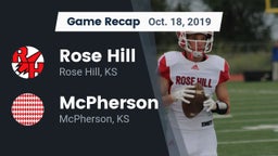 Recap: Rose Hill  vs. McPherson  2019