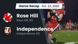 Recap: Rose Hill  vs. Independence  2020