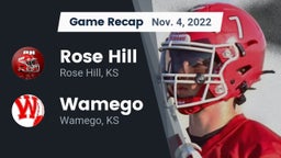 Recap: Rose Hill  vs. Wamego  2022