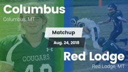 Matchup: Columbus  vs. Red Lodge  2018