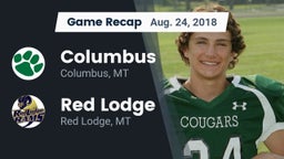 Recap: Columbus  vs. Red Lodge  2018