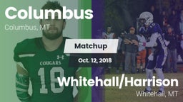 Matchup: Columbus  vs. Whitehall/Harrison  2018