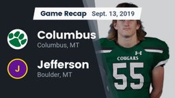 Recap: Columbus  vs. Jefferson  2019