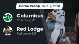 Recap: Columbus  vs. Red Lodge  2020