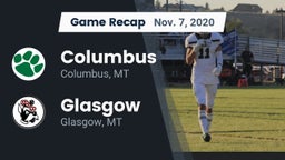 Recap: Columbus  vs. Glasgow  2020