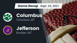 Recap: Columbus  vs. Jefferson  2021