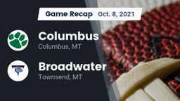 Recap: Columbus  vs. Broadwater  2021