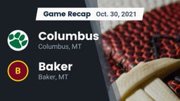 Recap: Columbus  vs. Baker  2021