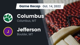 Recap: Columbus  vs. Jefferson  2022
