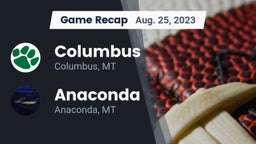 Recap: Columbus  vs. Anaconda  2023