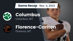 Recap: Columbus  vs. Florence-Carlton  2023