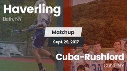 Matchup: Haverling High Schoo vs. Cuba-Rushford  2017