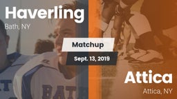 Matchup: Haverling High Schoo vs. Attica  2019
