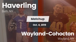 Matchup: Haverling High Schoo vs. Wayland-Cohocton  2019