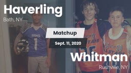 Matchup: Haverling High Schoo vs. Whitman  2020