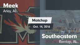 Matchup: Meek  vs. Southeastern  2016