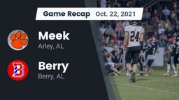 Recap: Meek  vs. Berry  2021