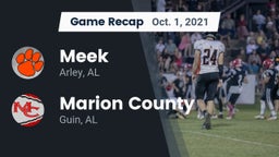 Recap: Meek  vs. Marion County  2021