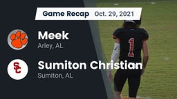 Recap: Meek  vs. Sumiton Christian  2021