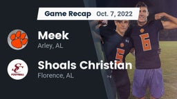 Recap: Meek  vs. Shoals Christian  2022