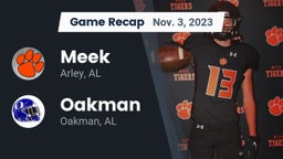 Recap: Meek  vs. Oakman  2023