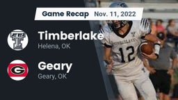 Recap: Timberlake  vs. Geary  2022