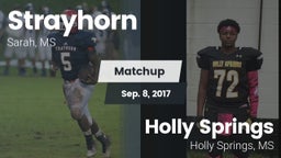 Matchup: Strayhorn High Schoo vs. Holly Springs  2017