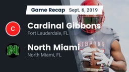 Recap: Cardinal Gibbons  vs. North Miami  2019