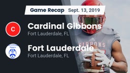 Recap: Cardinal Gibbons  vs. Fort Lauderdale  2019