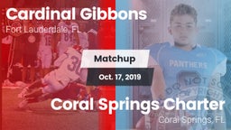 Matchup: Cardinal Gibbons vs. Coral Springs Charter  2019