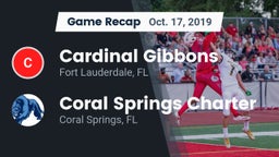 Recap: Cardinal Gibbons  vs. Coral Springs Charter  2019