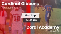 Matchup: Cardinal Gibbons vs. Doral Academy  2020