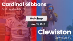 Matchup: Cardinal Gibbons vs. Clewiston  2020