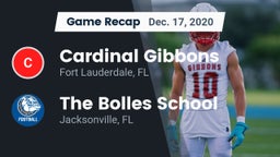 Recap: Cardinal Gibbons  vs. The Bolles School 2020
