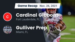 Recap: Cardinal Gibbons  vs. Gulliver Prep  2021